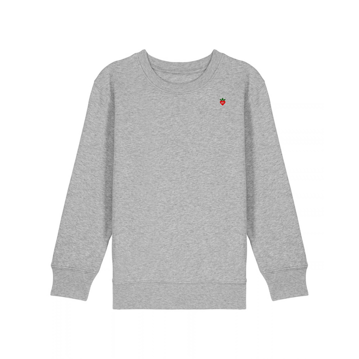 Embroidered Heart Junior Crew