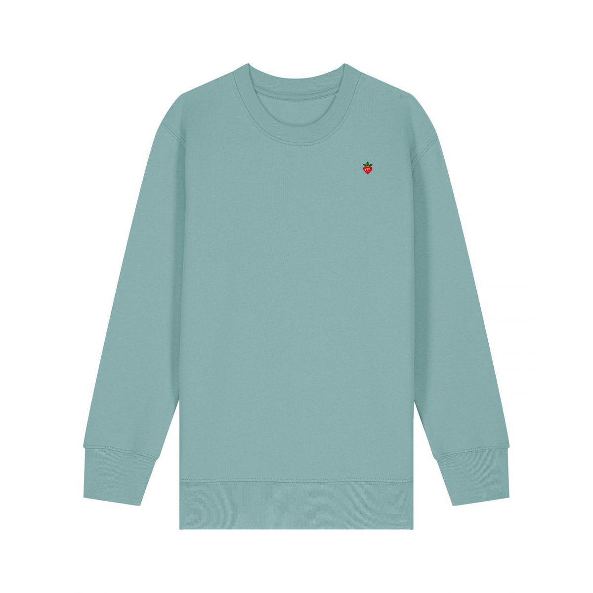 Embroidered Heart Junior Crew
