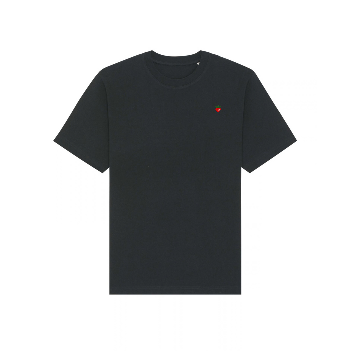 Embroidered Heart Heavy T-shirt