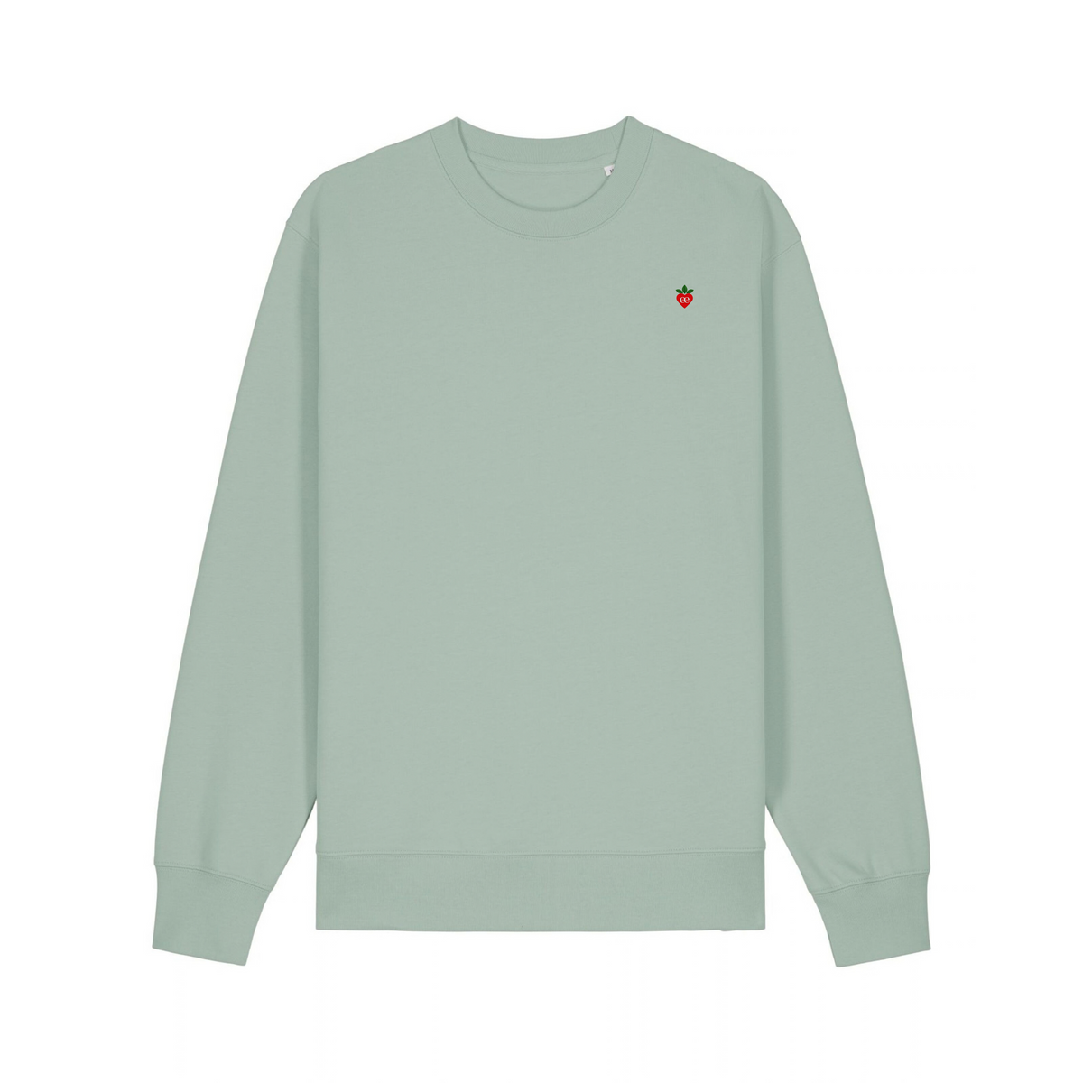 Embroidered Heart Classic Crew