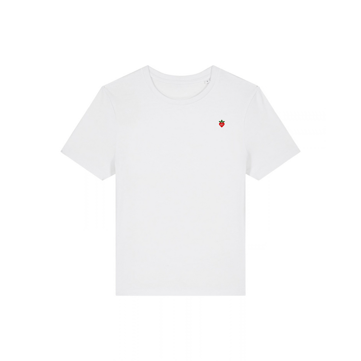 Embroidered Heart Fitted T-shirt