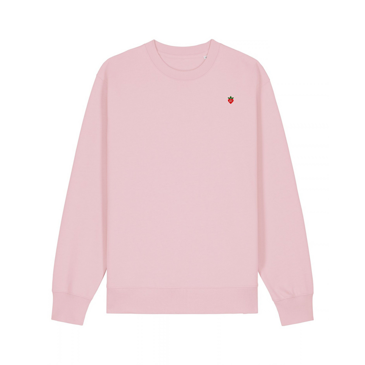 Embroidered Heart Classic Crew