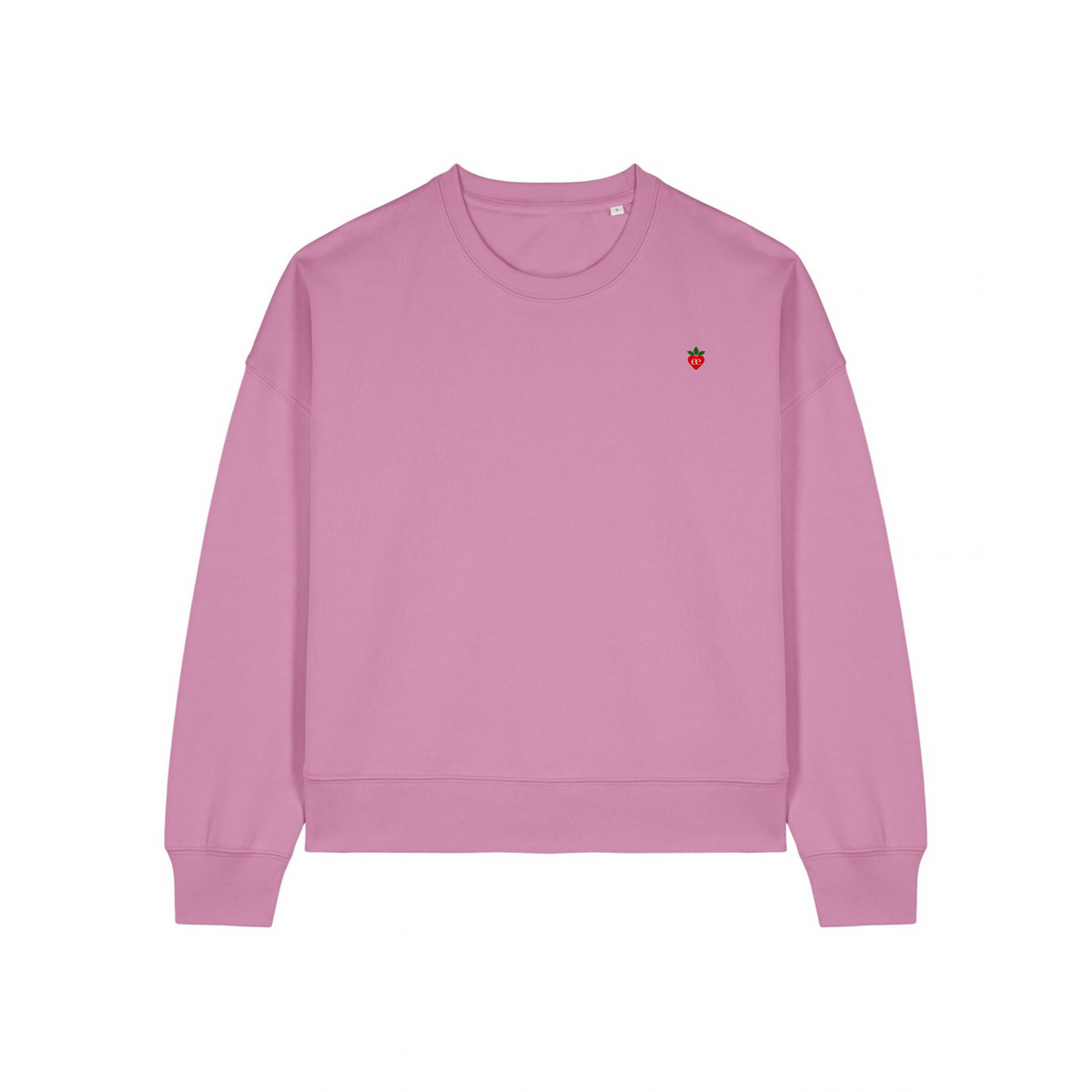 Embroidered Heart Women’s Crew