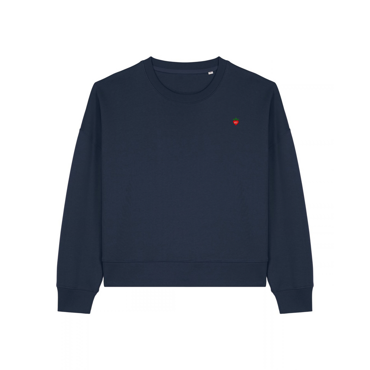 Embroidered Heart Women’s Crew