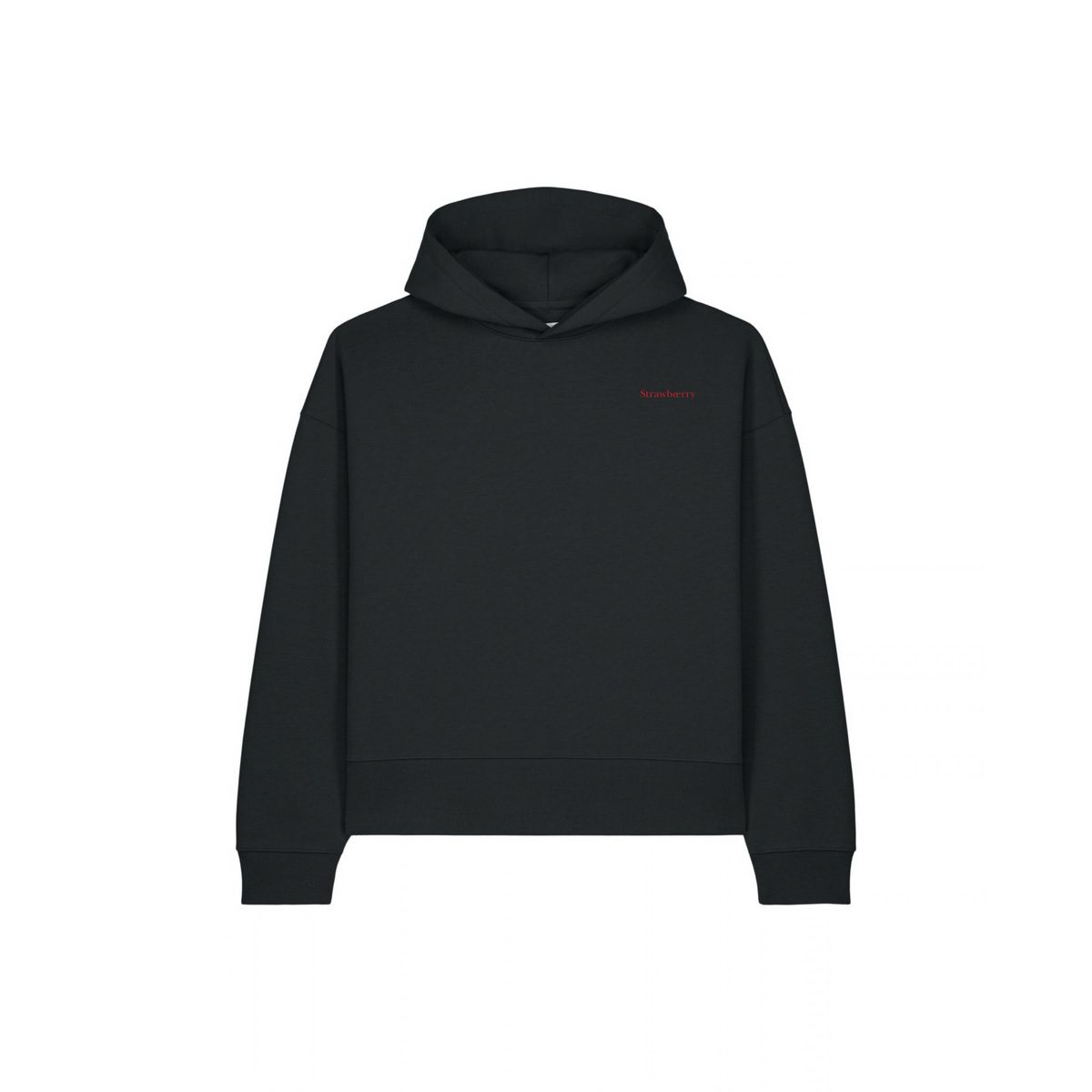 Embroidered Boxy Hoodie