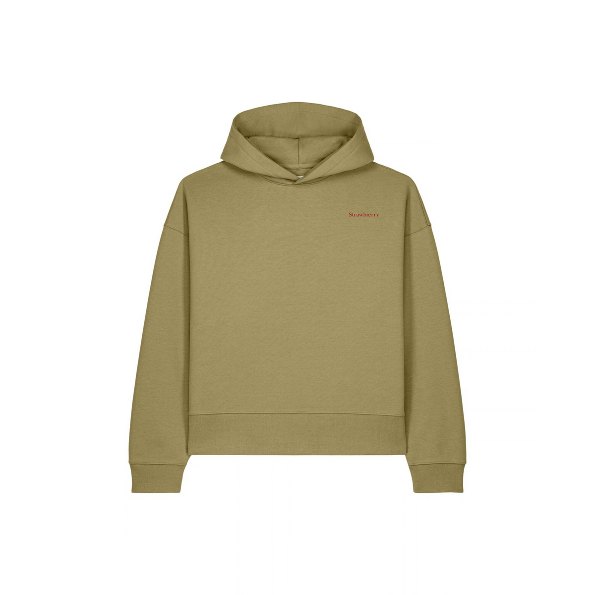 Embroidered Boxy Hoodie