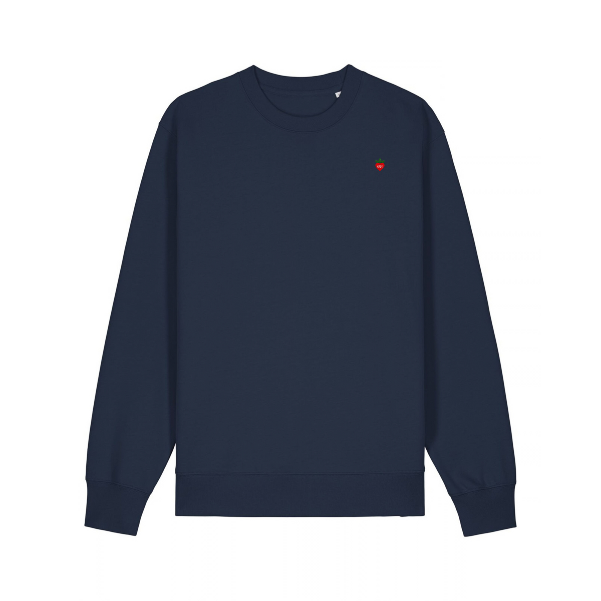 Embroidered Heart Classic Crew