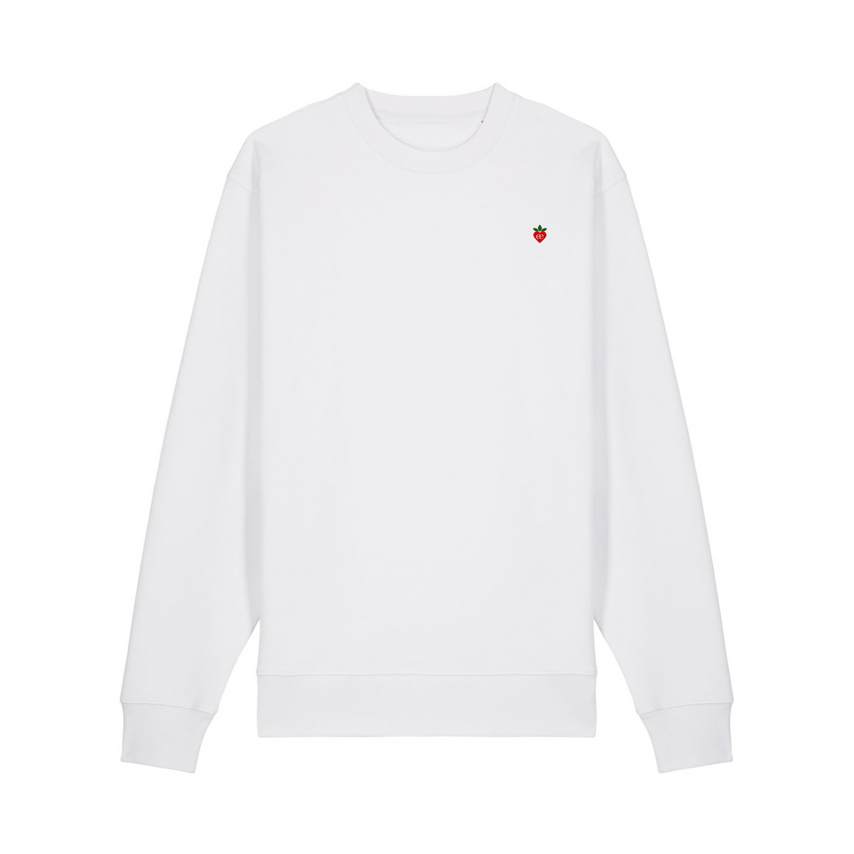 Embroidered Heart Classic Crew