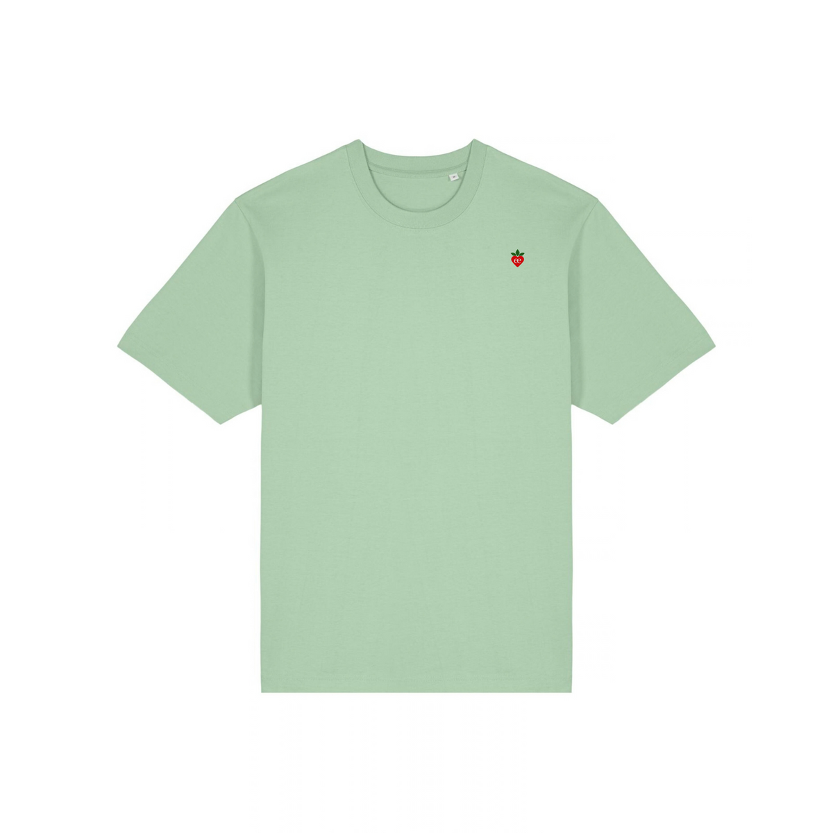 Embroidered Heart Heavy T-shirt