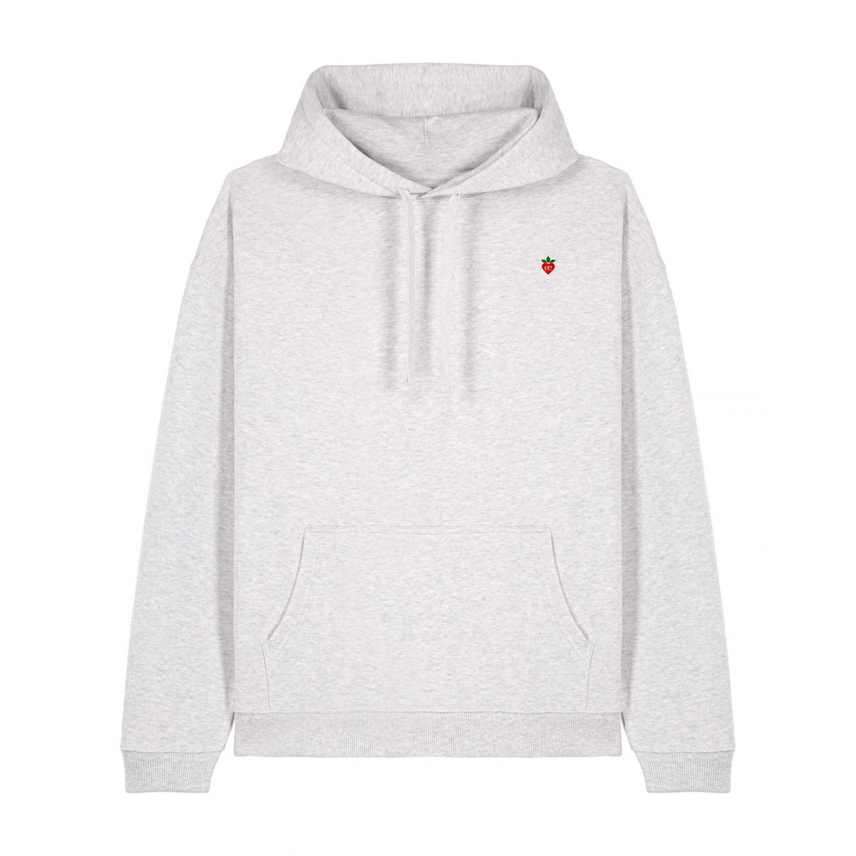 Embroidered Heart Oversized Hoodie