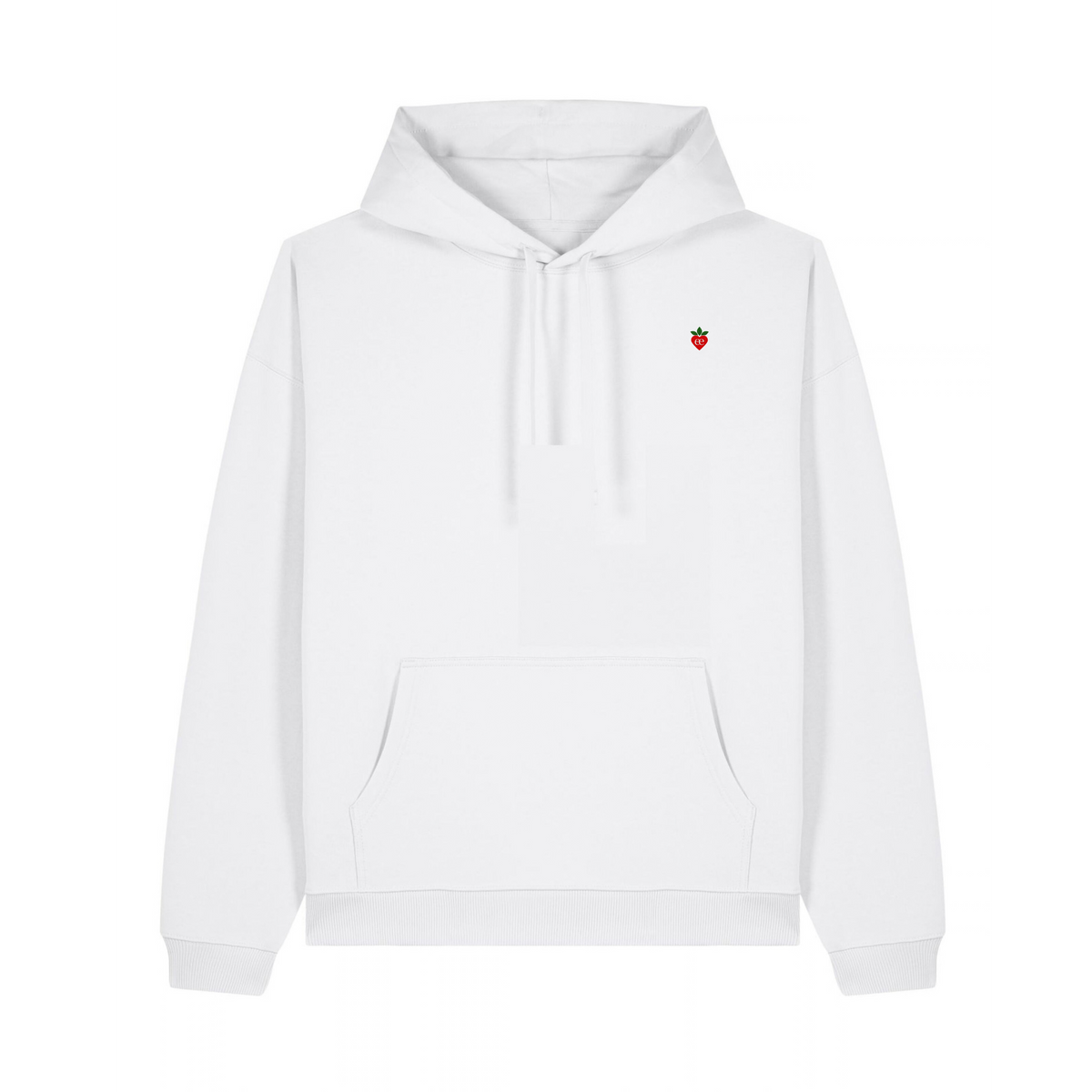 Embroidered Heart Oversized Hoodie