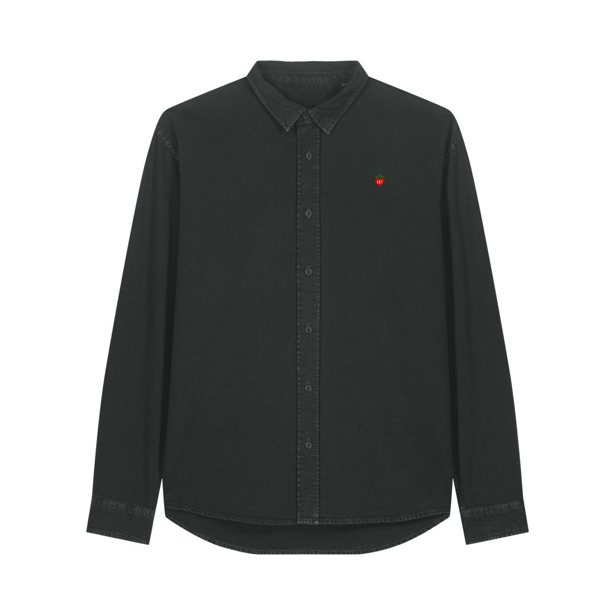 Embroidered Heart Relaxed Shirt