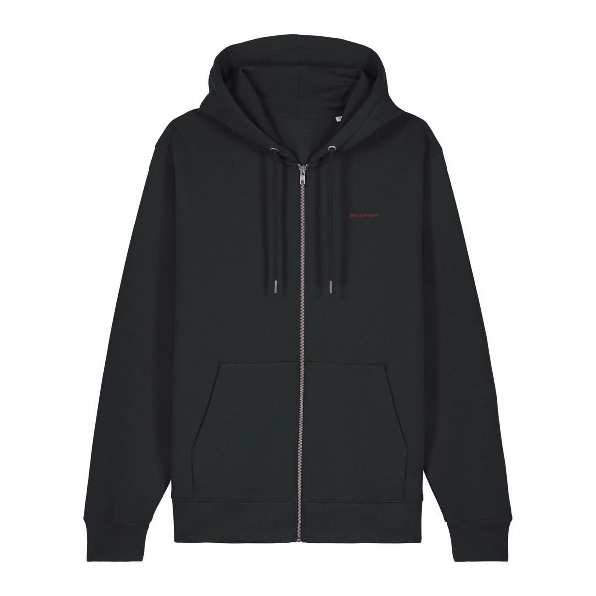 Embroidered Zip Hoodie