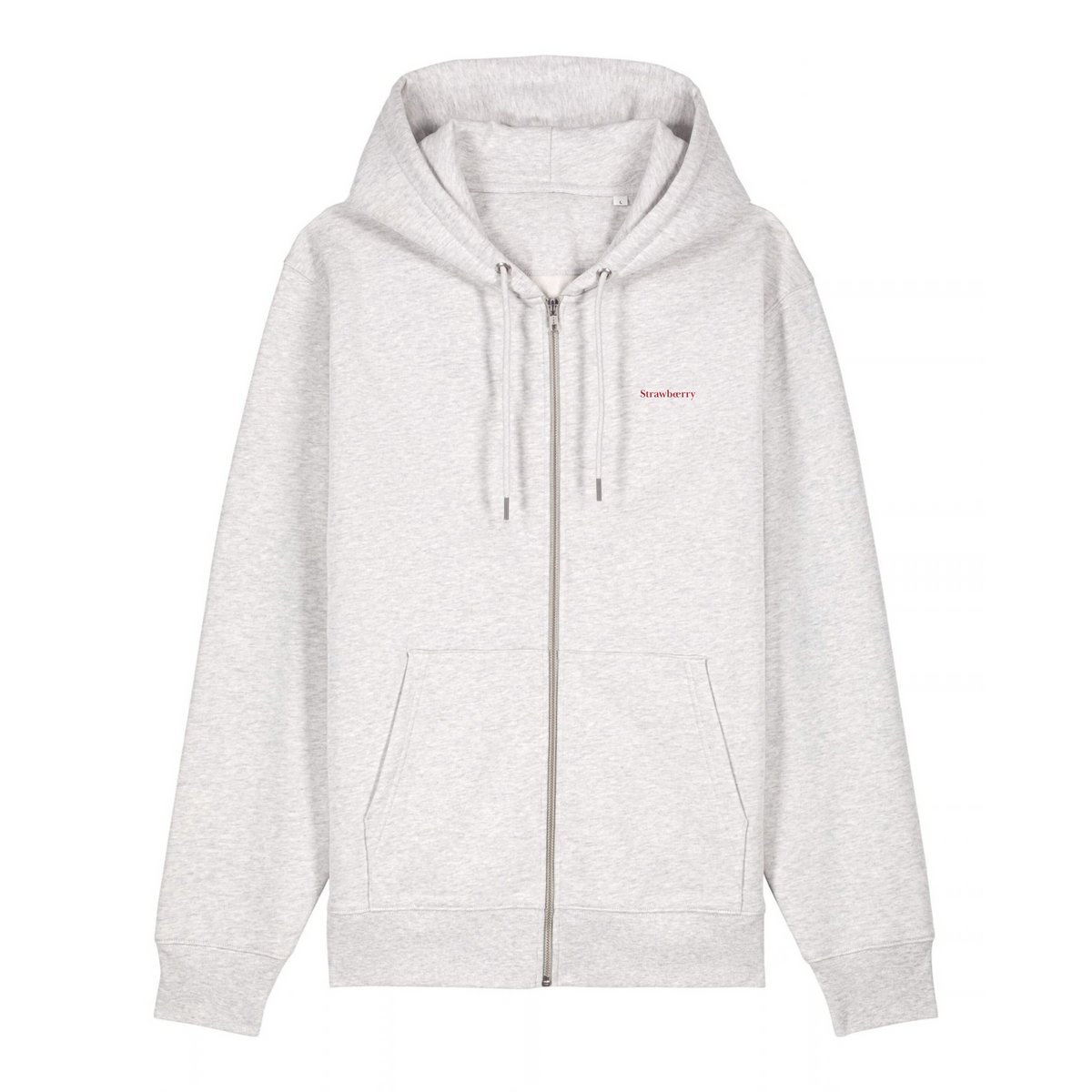 Embroidered Zip Hoodie