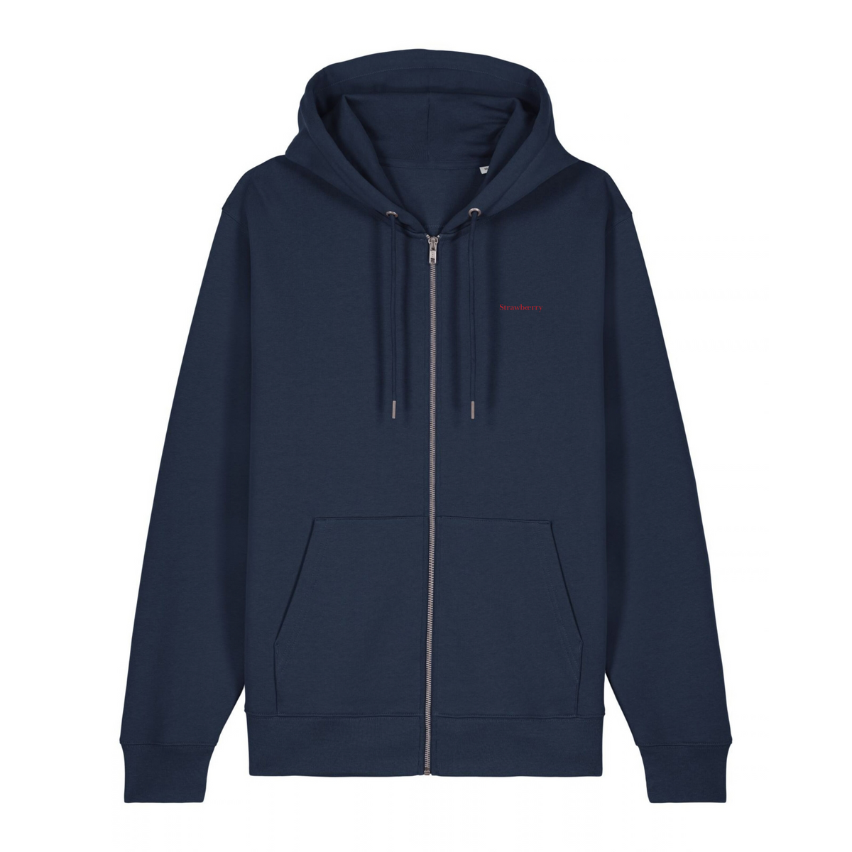 Embroidered Zip Hoodie