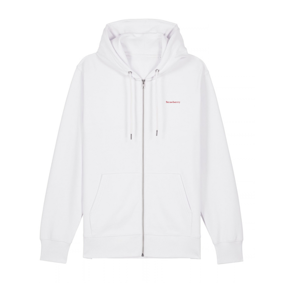 Embroidered Zip Hoodie